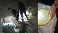 Uyuşturucu deposuna çevrilen aile binasına baskın