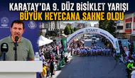 Karatay'da 9. Düz Bisiklet Yarışı büyük heyecana sahne oldu
