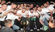 BAL'a yükselen Beyşehir temsilcisi Üzümlüspor şampiyonluğu kutladı