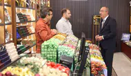 Başkan Kavuş’tan mahalle esnafına ziyaret