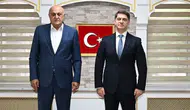 Başkan Erkoyuncu’dan Emniyet Müdürü Koç’a hayırlı olsun ziyareti