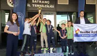 Konya'da minik satranç ustaları kupalarına kavuştu
