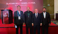 Konyasporlu yöneticiler TFF Olağan Mali Kurulunda