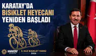 Karatay'da bisiklet heyecanı yeniden başladı
