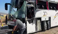 Kütahya'da yolcu otobüsü devrildi; 31 yaralı