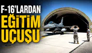 F-16'lardan eğitim uçuşu