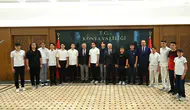 Konya'nın gururu 17 Türkiye birincisi Vali Akın ve Başkan Altay ile buluştu