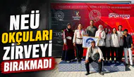 NEÜ okçuları zirveyi bırakmadı