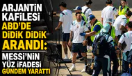 Arjantin kafilesi ABD’de didik didik arandı: Messi’nin yüz ifadesi gündem yarattı