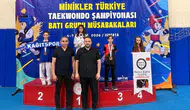 Konya’nın m inik tekvandocuları madalyaları topladı