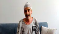 Çay içerken başına beton parçası düştü