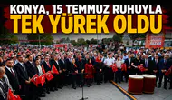 Konya, 15 Temmuz ruhuyla tek yürek oldu