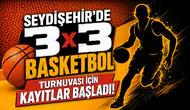 Seydişehir'de 3x3 basketbol turnuvası için kayıtlar başladı