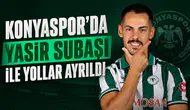 Konyaspor'da Yasir Subaşı ile yollar ayrıldı