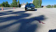 Konya'da otomobilin yaya çarptığı kazada 2 kişi yaralandı