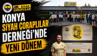 Konya Siyah Çoraplılar Derneği'nde yeni dönem