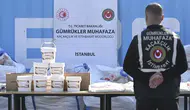 İstanbul'daki Ambarlı Limanı'nda yaklaşık 3 ton uyuşturucu ele geçirildi