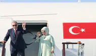 Cumhurbaşkanı Erdoğan Kırgızistan'a gitti