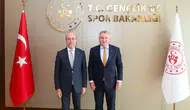 Selçuklu’nun gençlik ve spor vizyonu Bakan Bak’la masada
