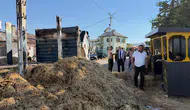 Konya'da korkutan yangın: Saman yüklü kamyon alevlere neden oldu