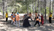 Konya’da anne-kızlara doğayla iç içe etkinlik