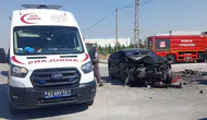 Alakova mahallesinde korkunç kaza: 2 yaralı