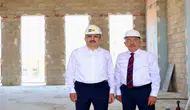 Başkanlar Gödene’de Gençlik Kampüsü çalışmalarını yerinde inceledi