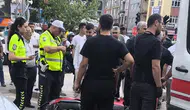 Konya'da korkutan kaza: Motosiklet sürücüsü yaralandı