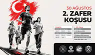 30 Ağustos 2. Zafer Koşusu için başvurular başlıyor
