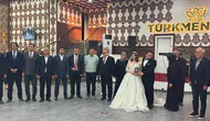 MHP Konya bu düğünde buluştu: Kaynar çifti dünya evine girdi