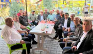 Konya Vekili Baykan baba dostlarını ziyaret etti
