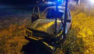 Kazada yaralanan sürücü 2.86 promil alkollü çıktı