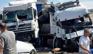 Konya’da korkutan zincirleme kaza: TIR’lar ve otomobiller çarpıştı