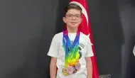 İlkokul öğrencisi uluslararası matematik olimpiyatlarında 2 madalya kazandı