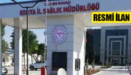 KONYA İL SAĞLIK MÜDÜRLÜĞÜ