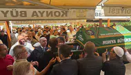 AK Parti Konya’nın acı günü: Faruk Dügen dualarla uğurlandı!