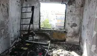 2 yaşındaki çocuk çakmakla oynarken evi yaktı