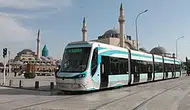 Konya’da tramvay seferlerine ağaç engeli!