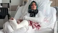 Kavgada 3 çocuk annesinin kolu ve bacağı kırıldı