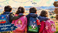 Konya’dan Erzurum’a uzanan iyilik eli: Çocukların yüzünü güldürdüler