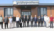 Kulu’nun sanayi bölgesinde önemli ziyaret: Özer OSB'deki çalışmaları inceledi!