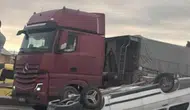 Konya Karapınar’da feci kaza: Çekici ile otomobil çarpıştı!