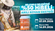 Yüzde 50 hibeli arılı kovan desteği başvuruları başlıyor