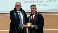 Semih Akgül’e 25. yıl plaketi