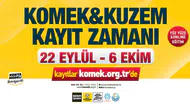 KOMEK VE ASEM’de yeni dönem kayıtları yarın başlıyor
