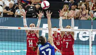 A Milli Kadın Voleybol Takımı, Avrupa Şampiyonasında çeyrek finale yükseldi