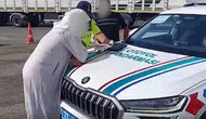 Plakasındaki harfi değiştiren sürücüye ceza