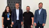 Konya’nın şampiyon sporcuları aynı çatı altında buluştu