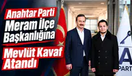 Anahtar Parti Meram İlçe Başkanlığına Mevlüt Kavaf atandı