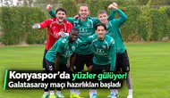 Konyaspor'da yüzler gülüyor! Galatasaray maçı hazırlıkları başladı